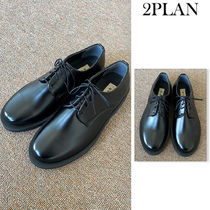 【2plan】round plan shoes