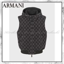 ◆GIORGIO ARMANI 22PF 最新作◆モノグラム フート付きベスト◆