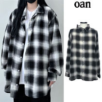 【oan】See-through Check Shirt