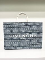 【GIVENCHY】4Gブリーチデニム キャンバス G トート ミディアム