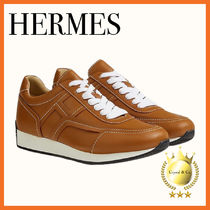 【直営店買付】HERMES (エルメス) ■ クリス レザー スニーカー