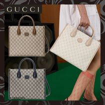 売切必至/Gucci インターロッキングG付き スモール トートバッグ