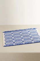 【CABANA】lecce frayed cotton-jacquard placemat