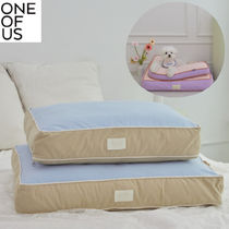 《韓国 ONE OF US》Melting Baby Piping Bed 2色 犬用 ベッドL