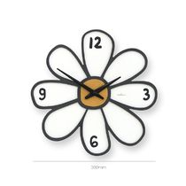 Timedeco 無騒音 掛け時計 Daisy Flower Wall Clock