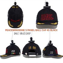 ★入手困難★PEACEMINUSONE 5 PANEL BALL CAP #3 BLACK