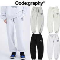 ★韓国人気★CODE GRAPHY★CGP ORIGIN LOGO SWEATPANTS