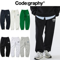 ★韓国人気★CODE GRAPHY★CGP ARCH LOGO SWEATPANTS