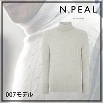 007 ジェームズ・ボンド【N.PEAL】ROLLNECK カシミア ジャンパー