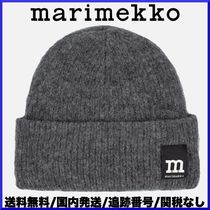 【2022AW】marimekko マリメッコ/ Lovise Solid ニットキャップ