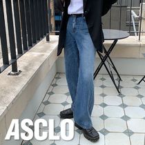 ASCLO Brush Wide Denim Pants (2color)