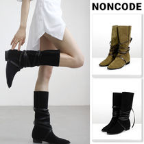 【NONCODE】Torach leather strap boots