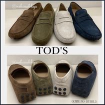 TOD'S＊GOMMINO BUBBLE スエード ドライビングシューズ＊送料込