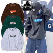 売切れ前に XLARGE GRAFFITI CREWNECK SWEAT グラフィック刺繍◎