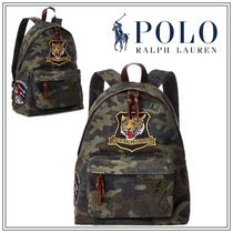 [Polo Ralph Lauren]タイガーパッチカモキャンバス バックパック