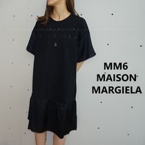 大人もOK【MM6 Maison Margiela】ロゴ★ワンピース 関税送料込