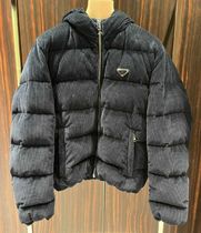 PRADA新作【SGC072_1RL7 CROPED CORDUROY DOWN JACKET】