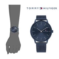 [関税込/国内発] TOMMY HILFIGER 腕時計 1791841 43mm ブルー