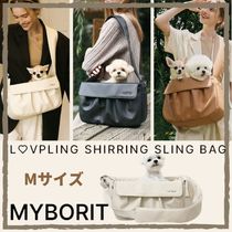 MYBORIT ★  L♡VPLING SHIRRING SLING BAG 【Mサイズ】