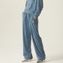 Odd Studio パンツ ★22FW新作★ODDSTUDIO★OS LOGO VELOUR 2WAY STRING WIDE PANTS(19)