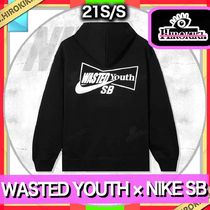 【本物保証 /関税・送料無料】Nike x Wasted Youth Logo Hoodie