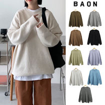 【BAON】[unisex] Magoz Round Over Knit