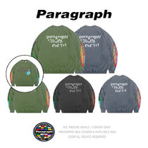 【Paragraph】22FW★ Cool Kid Print Dying Sweatshirt No.061