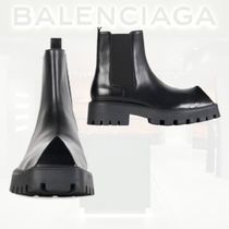 送料込直営店+BALENCIAGA+カーフスキンリノ 25mmブーツ