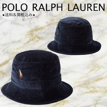 【POLO RALPH LAUREN】ロゴコットンコーデュロイ バケットハット