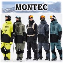 上下セット【MONTEC】Ski Snowboard Wear Men's◆JK＆ビブパンツ