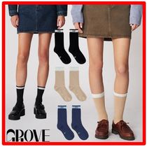 ☆22AW☆韓国の人気☆【GROVE】☆RON SOCK.S☆ソックス☆