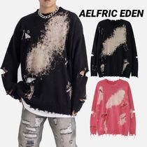 ◆AELFRIC EDEN◆ペーパークリップ ブロークン セーター 送料込