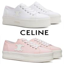 『関税送料込』【CELINE】ジェーンロー レースアップ スニーカー