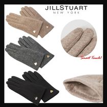 [JILLSTUART NEWYORK] Heart Logo Wool Gloves ★人気★