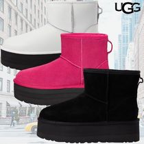 大人気【UGG】クラシック ミニ プラットフォーム ショートブーツ