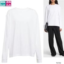 THE ROW シャツ コットン Ciles long-sleeved cotton top 741444