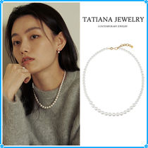 【TATIANA】Crescendo Pearl Necklace_NZ1202〜パールネックレス