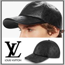 【国内発送☆直営店レシート付】LV キャップ モノグラム レザー