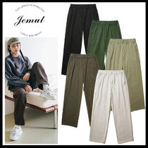 【JEMUT】★送料・関税込★River wide cotton pants SOLP2446