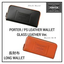 ●PORTERポーター / PS LEATHER WALLET LONG WALLET 長財布