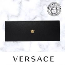 VERSACE ヴェルサーチ メデューサ レザー バロック ペンボックス