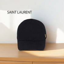 【SAINT LAURENT】YSL IN FELT ベースボールキャップ