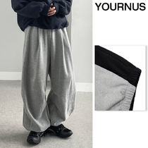 【YOURNUS】Crocker balloon brushed sweatpants