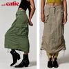 as if calie スカート ASIF CALIE★韓国★人気 22FW CARGO SHIRRING SKIRT /追跡あり