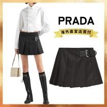 PRADA【日本未入荷】Re-Nylonプリーツミニスカート