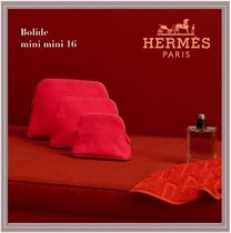 【Hermes】 定番! 大人気カラー♪ボリードポーチ mini mini 16