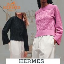 《23SS★》HERMES プルオーバー シェーヌ ダンクル ニット