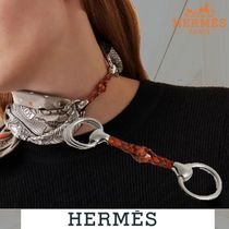 ≪23SS★≫HERMES スカーフリング モール・トレッセ アクセ