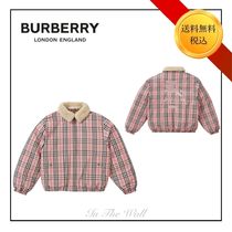 限定★コラボ【BURBERRYxSUPREME】シアリング ダウン ジャケット