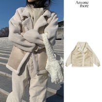 【Anyone more】Noah Cream Mustang Jacket